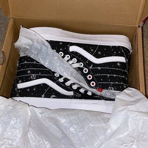 NWT Moon and Stars Hightop Vans